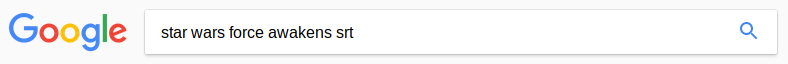 chercher des sous-titres de films sur Google