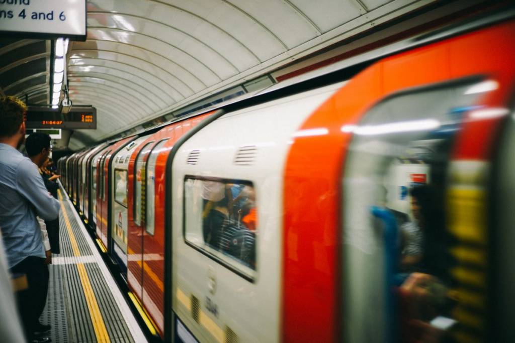 Metro in Londen