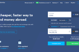 Transferwise to mpesa