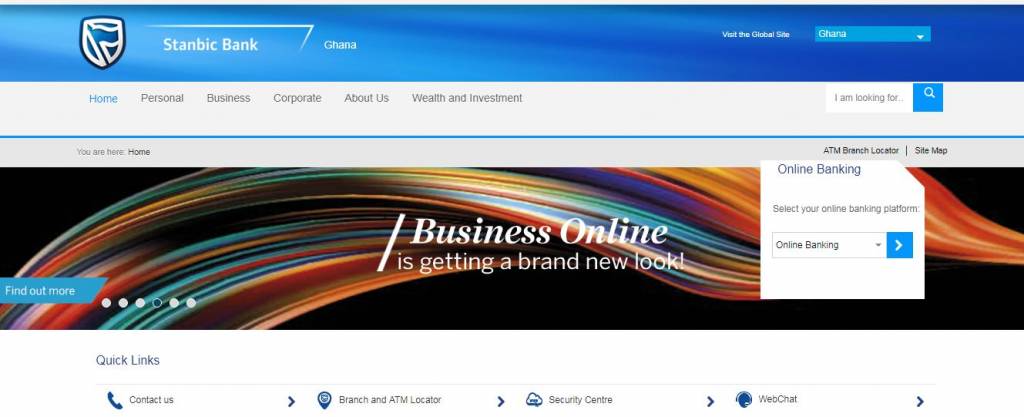 new business online standard bank south africa