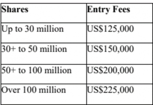 MINIMUM REQUIREMENTS FOR NASDAQ LISTING visual data 7