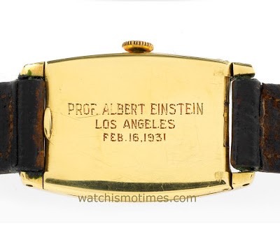 Albert Einstein's Longines wristwatch