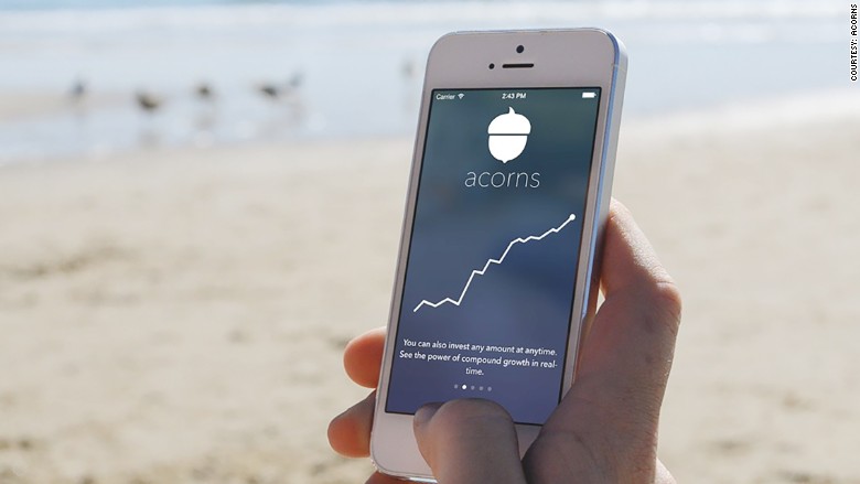 Acorns money investment savings app